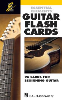 Essential Elements Guitar Flash Cards: 96 Cards for Beginning Guitar (HL-00865000)