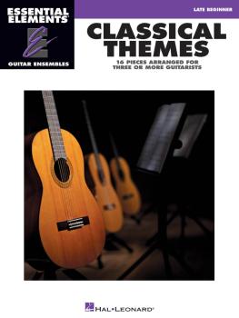 Classical Themes - 16 Pieces Arranged for Three or More Guitarists: Es (HL-00865005)