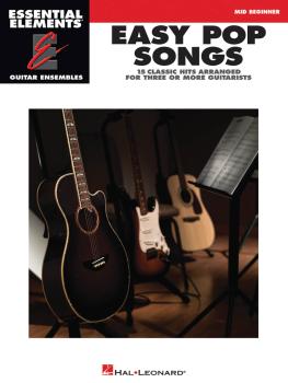 Easy Pop Songs: Essential Elements Guitar Ensembles (HL-00865011)