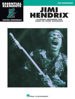 Jimi Hendrix: Essential Elements Guitar Ensembles Mid-Intermediate Lev (HL-00865013)
