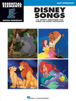 Disney Songs: Essential Elements Guitar Ensembles Early Intermediate L (HL-00865014)