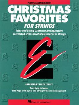 Essential Elements Christmas Favorites for Strings (Piano Accompanimen (HL-00868015)