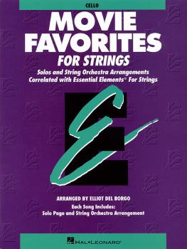 Essential Elements Movie Favorites for Strings (Cello) (HL-00868022)