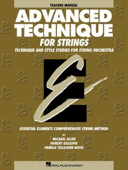 Advanced Technique for Strings (Essential Elements series) (Teacher Ma (HL-00868033)