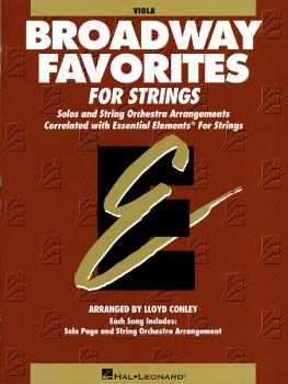 Essential Elements Broadway Favorites for Strings - Viola (HL-00868041)