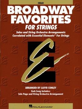 Essential Elements Broadway Favorites for Strings - Cello (HL-00868042)