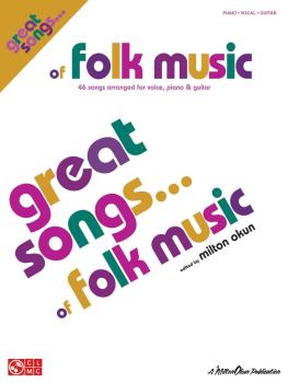 Great Songs of Folk Music: Piano/Vocal/Guitar Songbook (HL-02500997)