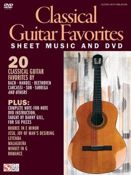 Classical Guitar Favorites (Sheet Music and DVD) (HL-02501619)
