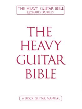 The Heavy Guitar Bible (HL-02509105)