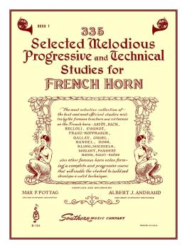 335 Selected Melodious Progressive & Technical Studies (Horn) (HL-03770212)