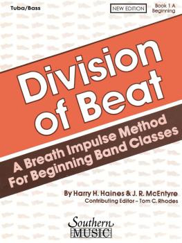 Division of Beat (D.O.B.), Book 1A (Tuba/Bass) (HL-03770467)