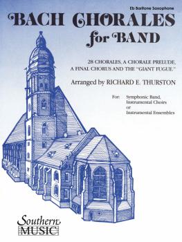 Bach Chorales for Band: E-Flat Baritone Saxophone (HL-03770732)