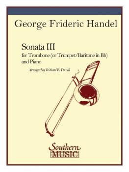 Sonata No. 3: Trombone, Baritone or Trumpet and Piano (HL-03774492)