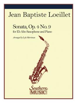 Sonata Op. 4 No. 9 (Alto Sax) (HL-03774563)