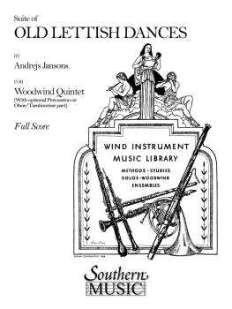 Suite of Old Lettish Dances (Woodwind Quintet) (HL-03774750)