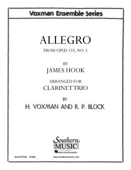 Allegro  Op. 133, No. 5 (Clarinet Trio) (HL-03775162)