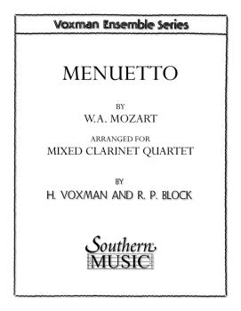 Menuetto: Mixed Clarinet Quartet (HL-03775488)