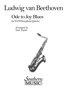Ode to Joy Blues (Saxophone Quartet) (HL-03776094)
