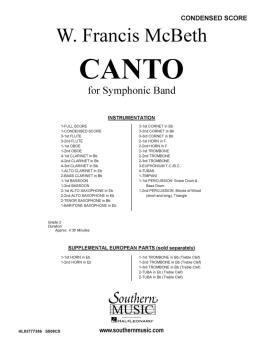 Canto (Condensed Score) (HL-03777386)