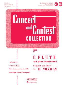 Concert and Contest Collection for C Flute: Solo Book with Online Medi (HL-04002506)