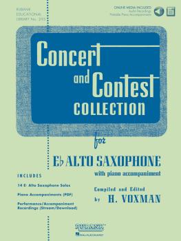Concert and Contest Collection for Eb Alto Saxophone: Solo Book with O (HL-04002514)