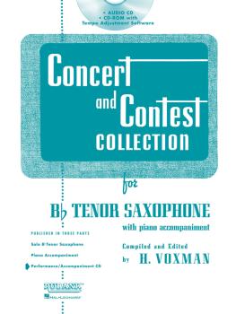 Concert and Contest Collection for Bb Tenor Saxophone (Accompaniment C (HL-04002515)