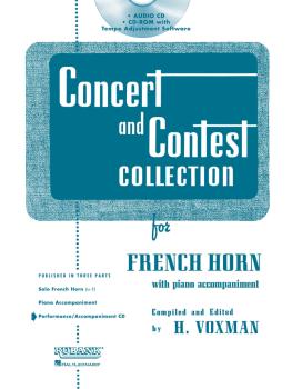 Concert and Contest Collection for French Horn (Accompaniment CD) (HL-04002519)