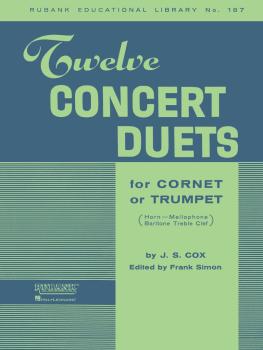 Twelve Concert Duets for Cornet or Trumpet (HL-04470790)