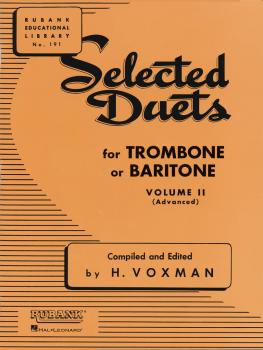 Selected Duets for Trombone or Baritone: Volume 2 - Medium-Advanced (HL-04471030)