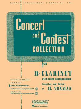 Concert and Contest Collection for Bb Clarinet (Piano Accompaniment) (HL-04471640)