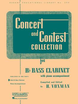 Concert and Contest Collection for Bb Bass Clarinet (Solo Book Only) (HL-04471650)