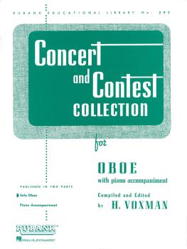 Concert and Contest Collection for Oboe (Solo Book Only) (HL-04471670)