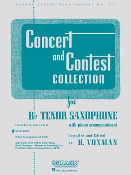 Concert and Contest Collection for Bb Tenor Saxophone (Solo Book Only) (HL-04471710)