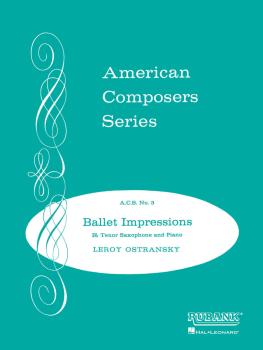 Ballet Impressions: Tenor Saxophone Solo with Piano - Grade 5 (HL-04471850)