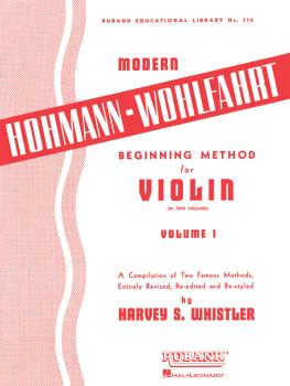 Modern Hohmann-Wohlfahrt Beginning Method for Violin (Volume 1) (HL-04472510)