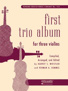 First Trio Album for Three Violins: in Elementary First Position (HL-04472750)