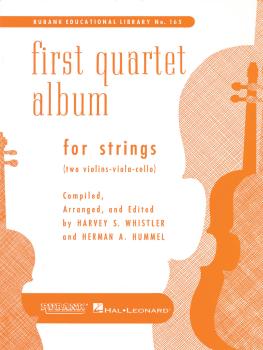 First Quartet Album for Strings: Two violins, viola & cello String Tri (HL-04472760)