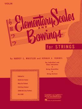 Elementary Scales and Bowings - Violin (First Position) (HL-04473250)