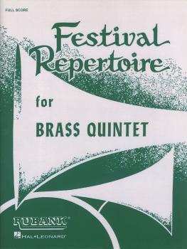Festival Repertoire for Brass Quintet (Full Score) (HL-04474270)