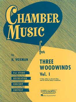 Chamber Music for Three Woodwinds, Vol. 1 (for Flute, Oboe or Second F (HL-04474580)