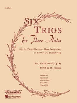 Six Trios for Three Flutes, Op. 83 (First Part) (HL-04474600)