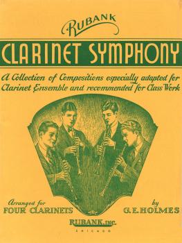 Clarinet Symphony (for Clarinet Quartet or Ensemble) (HL-04475322)