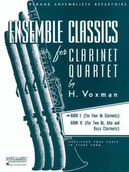 Ensemble Classics for Clarinet Quartet - Book 1 (for Four Bb Clarinets (HL-04475327)
