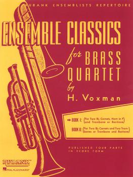 Ensemble Classics for Brass Quartet - Book 1 (for Two Cornets Trumpets (HL-04475329)