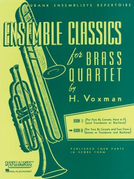 Ensemble Classics for Brass Quartet - Book 2 (for Two Cornets Trumpets (HL-04475331)