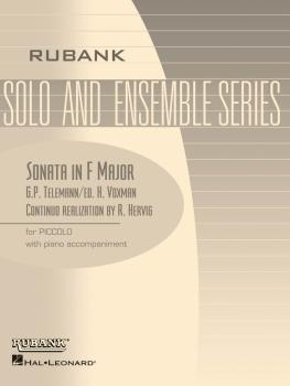 Sonata in F Major: Piccolo Solo with Piano - Grade 5 (HL-04476664)