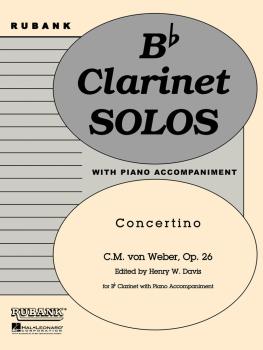 Concertino, Op. 26: Bb Clarinet Solo with Piano - Grade 5 (HL-04476762)