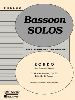 Rondo (from Concerto for Bassoon, Op. 75): Bassoon Solo with Piano - G (HL-04476936)