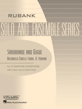Sarabande and Gigue: Baritone Sax Solo with Piano - Grade 3 (HL-04477566)