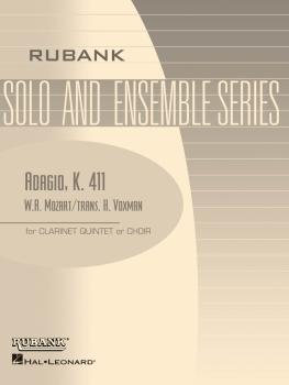 Adagio (K. 411): Clarinet Quintet or Choir - Grade 3 (HL-04479535)